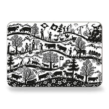 Carica l'immagine nel visualizzatore di Gallery, Schneidebrettchen Scherenschnitt Landleben
