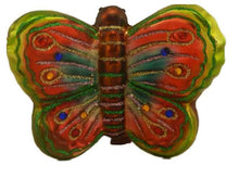 Lade das Bild in den Galerie-Viewer, Weihnachts "Kugel" Schmetterling farbig