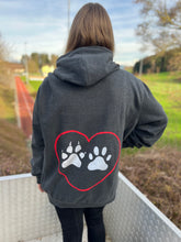 Lade das Bild in den Galerie-Viewer, Premium Kapuzenjacke Anthrazit Grau Unisex Tierschutzverein Amriswil