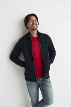 Load image into Gallery viewer, Jacke in schwerer Qualität in Navy, Fairtrade