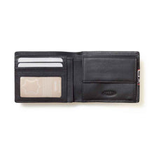 Lade das Bild in den Galerie-Viewer, Schwarzes Portemonnaie, Innenansicht