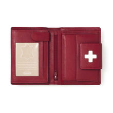Lade das Bild in den Galerie-Viewer, Grosses Portemonnaie mit Schweizerkreuz, Innenansicht