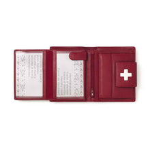 Lade das Bild in den Galerie-Viewer, Grosses Portemonnaie mit Schweizerkreuz, Innenansicht