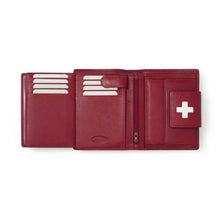 Lade das Bild in den Galerie-Viewer, Grosses Portemonnaie mit Schweizerkreuz, Innenansicht