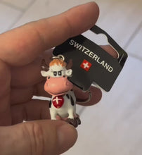 Laden und Abspielen von Videos im Galerie-Viewer, Schweizer Kuh Schlüsselanhänger
