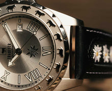 Lade das Bild in den Galerie-Viewer, Edelweiss Damenuhr mit Edelweiss Band von Trauffer