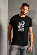 Lade das Bild in den Galerie-Viewer, Promo T-Shirt Unisex Schwarz Scherenschnitt Alpenläbä