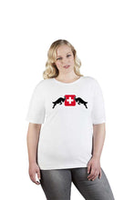 Lade das Bild in den Galerie-Viewer, Weisses T-Shirt Women Steinbock
