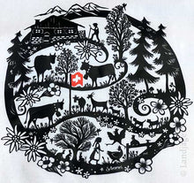 Lade das Bild in den Galerie-Viewer, Heimatkreis Scherenschnitt