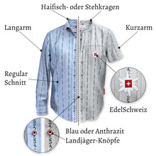 Lade das Bild in den Galerie-Viewer, Edelweiss Hemd Variationen