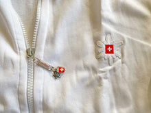 Charger l'image dans la galerie, Edelweiss Reissverschluss Weiss
