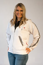 Charger l'image dans la galerie, Edelweiss Kapuzenjacke Weiss