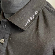 Lade das Bild in den Galerie-Viewer, Polo schwarz mit Stickerei