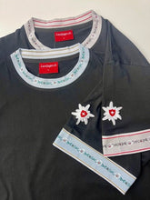 Lade das Bild in den Galerie-Viewer, Edelweiss T-Shirt Schwarz.