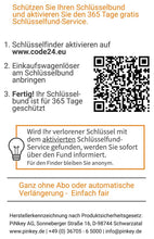 Lade das Bild in den Galerie-Viewer, Einkaufwagenlöser mit Schlüsselschutz