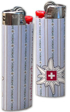 Load image into Gallery viewer, Edelweiss BIC Feuerzeug