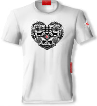 Lade das Bild in den Galerie-Viewer, T-Shirt Rundhals Neutral mit Alpenherz