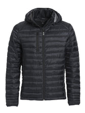 Load image into Gallery viewer, Steppjacke Unisex Hudson Schwarz
