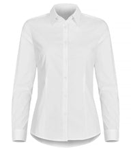 Load image into Gallery viewer, Stretch Bluse Women Easy Care Weiss

