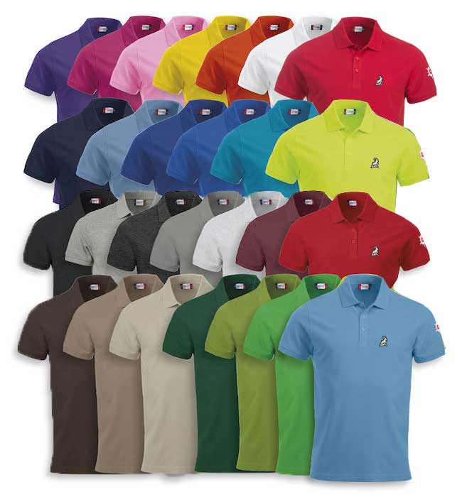 Premium Polos in 25 Farben