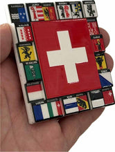 Load image into Gallery viewer, Magnet Schweiz mit Kantonen
