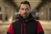 Carica l&#39;immagine nel visualizzatore di Gallery, Softshell Herren Activwear Prime Schwarz Rot
