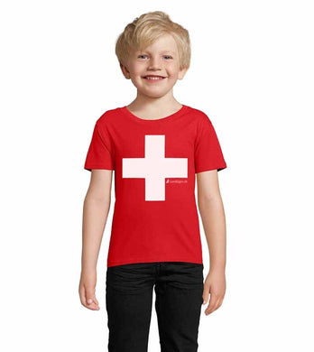 Promo T-Shirt Kids Croix suisse