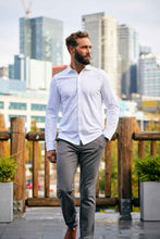 Load image into Gallery viewer, Herren Advantage Pique Hemd Weiss
