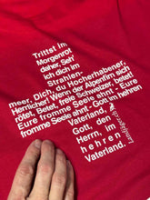 Load image into Gallery viewer, Nationalhymne 1. Psalm auf T-Shirt
