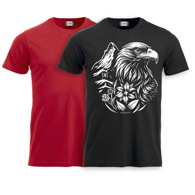 T-shirt Aigle royal avec Cervin enfants