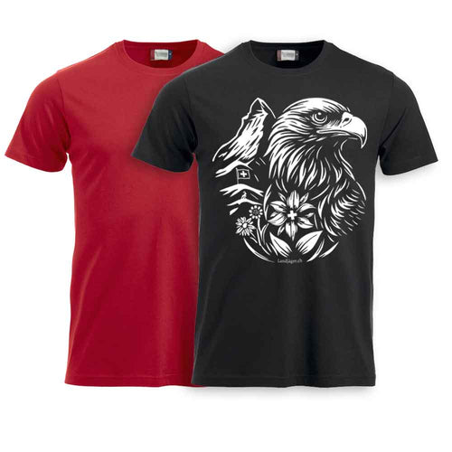 T-shirt Aigle royal avec Cervin enfants