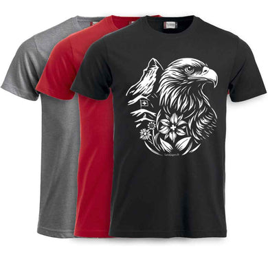 T-Shirt Steinadler mit Matterhorn