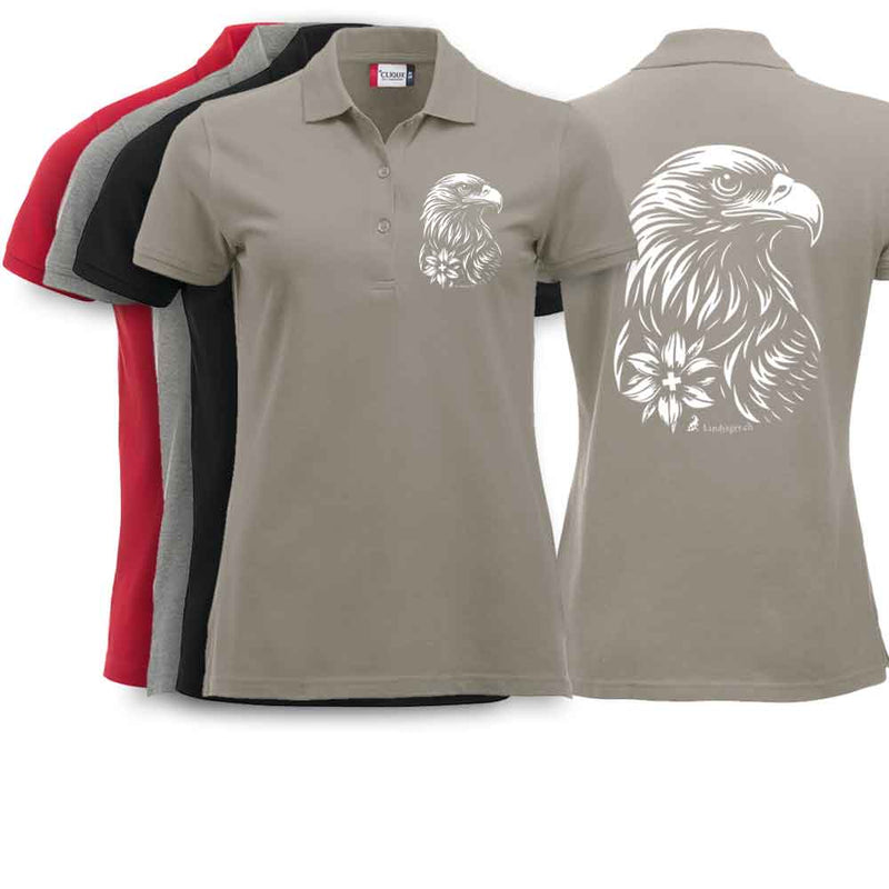 Polo damen mit Steinadler