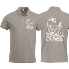 Lade das Bild in den Galerie-Viewer, Polo Alphorn &amp; Fahnenschwinger, Silber, Rücken &amp; Brust
