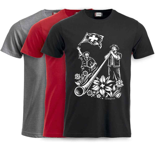T-Shirt Alphorn & Fahnenschwinger
