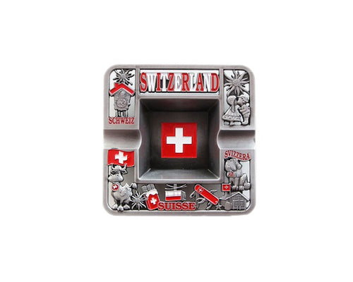Posacenere Swissness quadrato