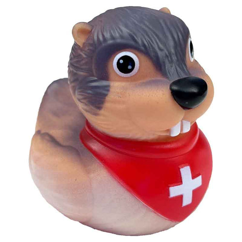Canard de bain marmotte