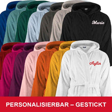 Load image into Gallery viewer, Hooded bathrobe
