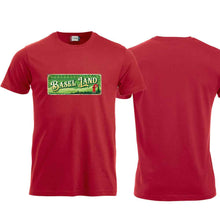 Carica l&#39;immagine nel visualizzatore di Gallery, T-Shirt Rot, Basel-land Wappen / Schild
