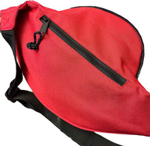 Carica l&#39;immagine nel visualizzatore di Gallery, Bauchtasche Rot hinten
