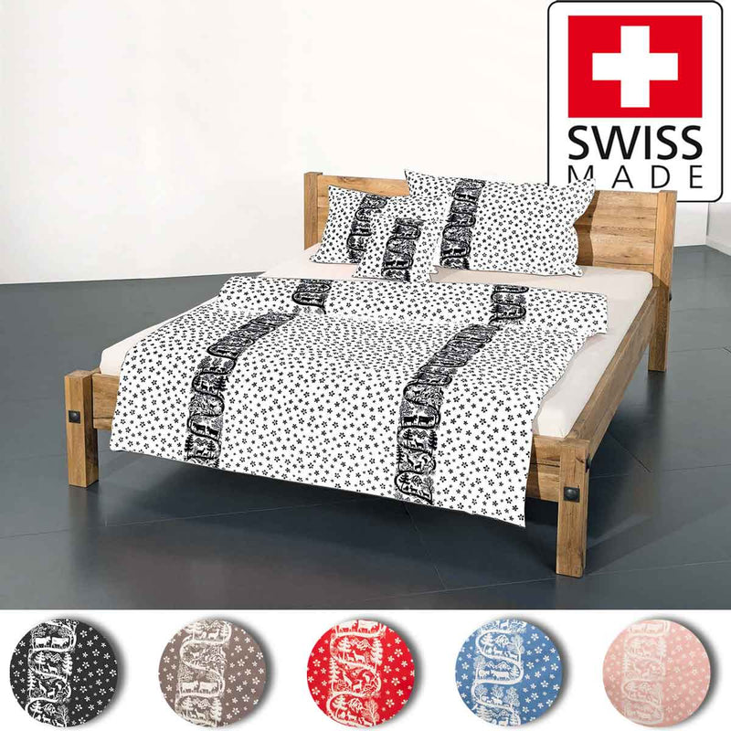 Bettwaesche Swiss made Duvet Scherenschnitt