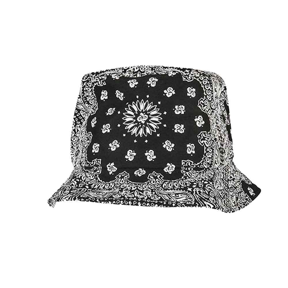 Bucket Hut Bandana schwarz vorne
