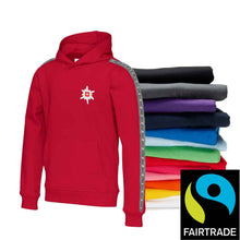 Lade das Bild in den Galerie-Viewer, Hoodie für Kinder in 8 Farben, Fairtrade
