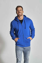 Lade das Bild in den Galerie-Viewer, Kapuzenjacke Royal Blue, Fairtrade
