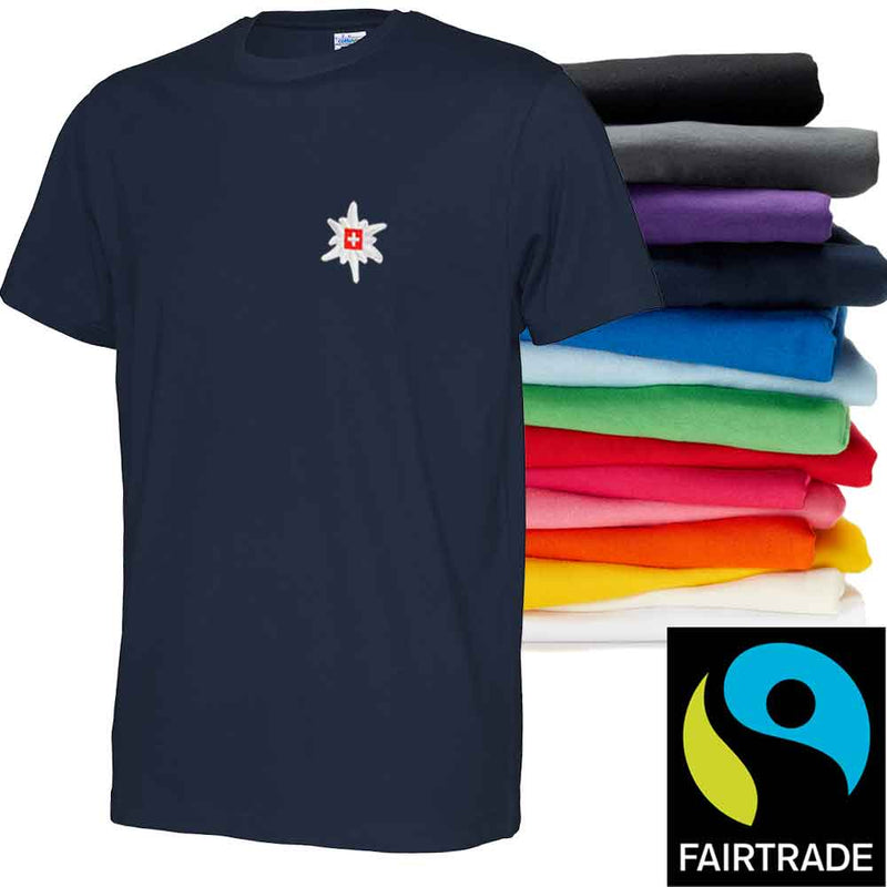 Herren T-Shirt in 14 Farben, Bio Baumwolle und Fairtrade Zertifiziert