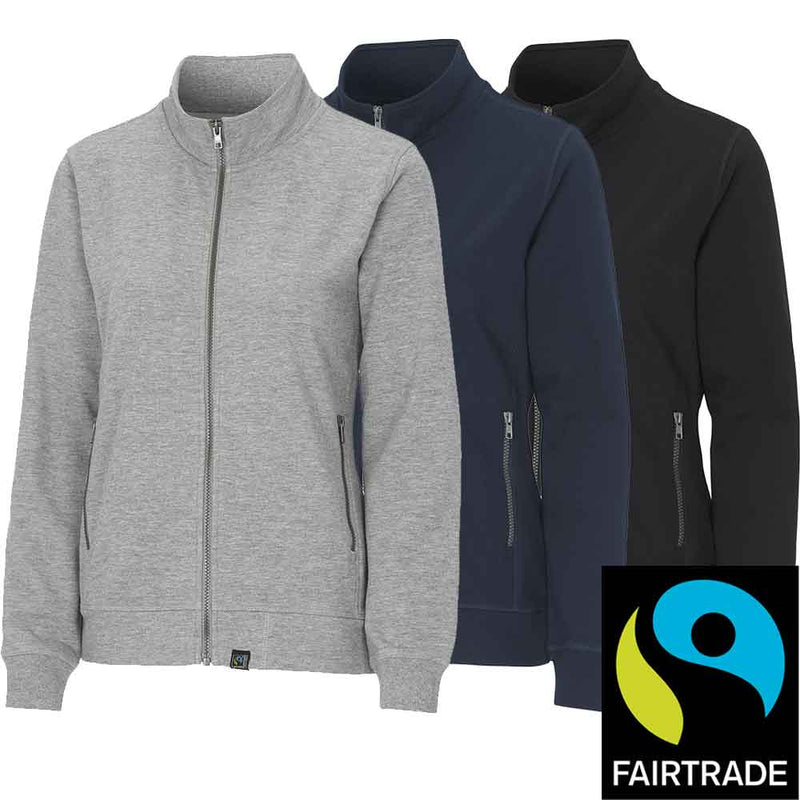 Damen Jacke in schwerer Qualität in 3 farben, Fairtrade