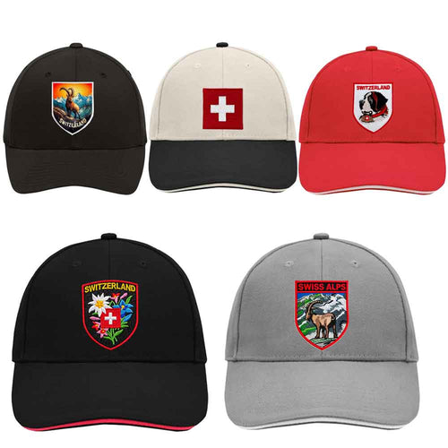 1291 - Cappellino da baseball 3D - Swiss Made