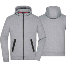 Load image into Gallery viewer, Men's Hooded Jacket, Marled Interlock
