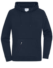 Charger l'image dans la galerie, Daiber Damen-Hoodie Interlock Navy
