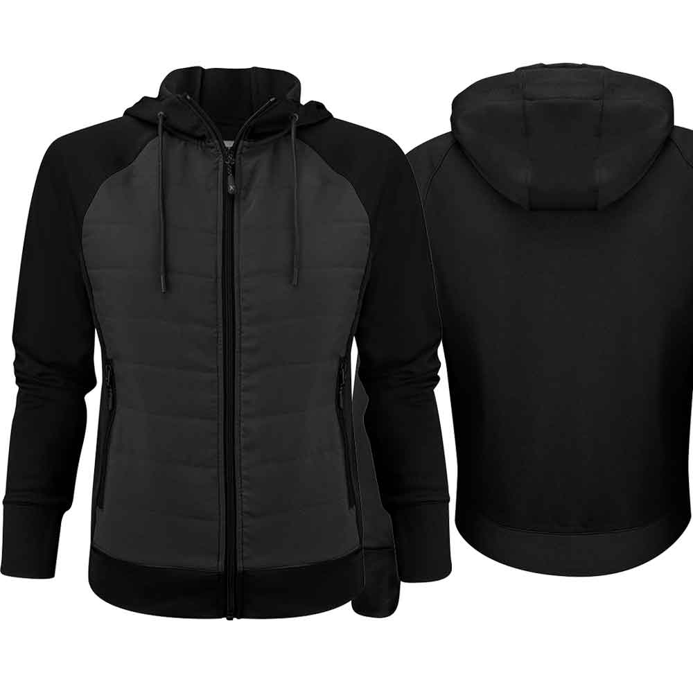 Kapuzenjacke Damen Keyport Schwarz